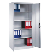 Stahlschrank C 2000 Acurado 9280-000 S10742 lichtgrau 93,0 x 50,0 x 195,0 cm, aufgebaut